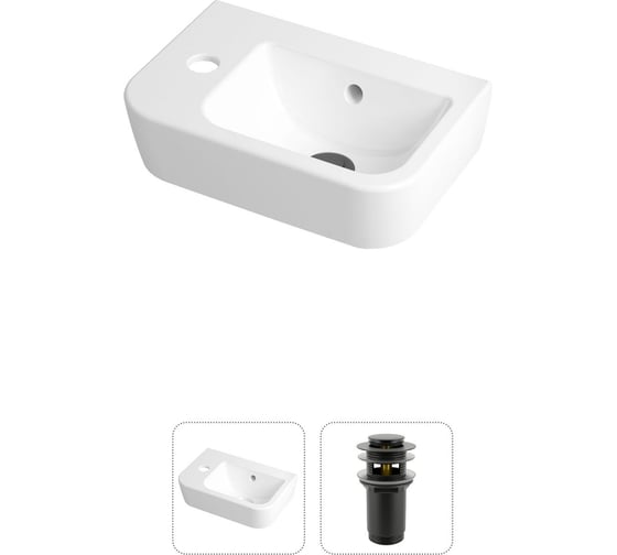 Изображение товара Мини раковина для туалета Lavinia Boho Oneв комплекте 2 в 1 21520920