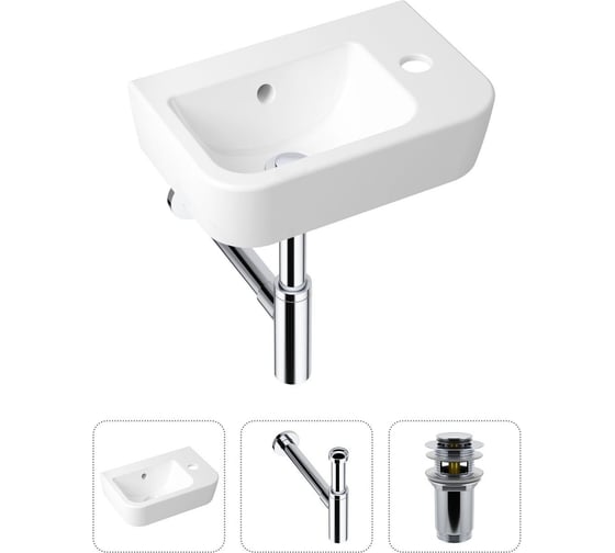 Изображение товара Мини раковина для туалета Lavinia Boho Oneв комплекте 3 в 1 21520778