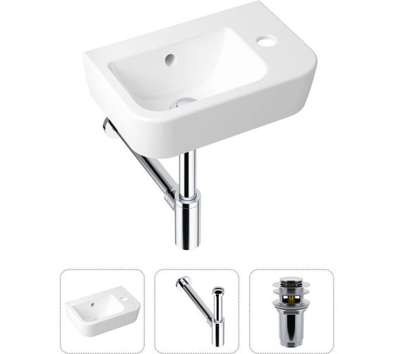 Изображение товара Мини раковина для туалета Lavinia Boho Oneв комплекте 3 в 1 21520748