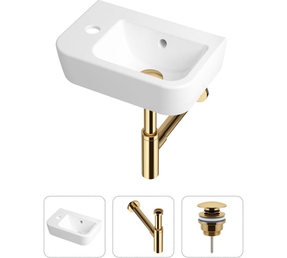 Изображение товара Мини раковина для туалета Lavinia Boho Oneв комплекте 3 в 1 21520741