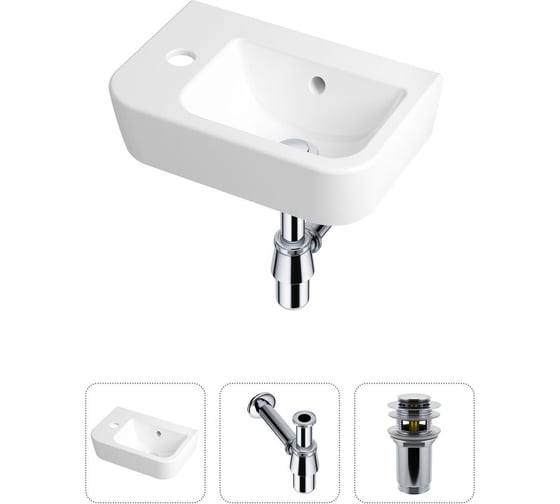 Изображение товара Мини раковина для туалета Lavinia Boho Oneв комплекте 3 в 1 21520704