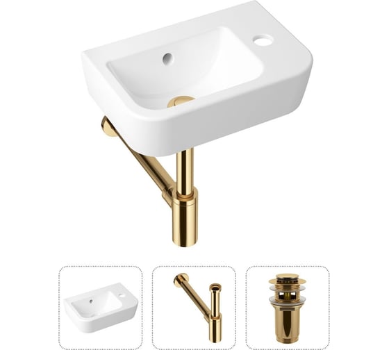 Изображение товара Мини раковина для туалета Lavinia Boho Oneв комплекте 3 в 1 21520752