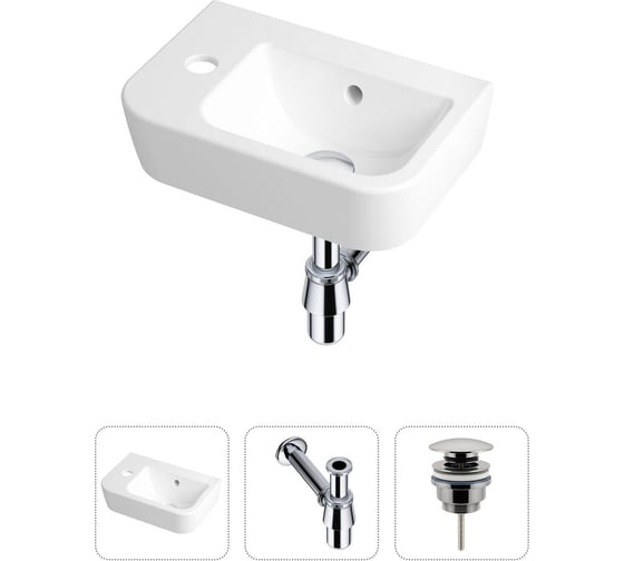 Изображение товара Мини раковина для туалета Lavinia Boho Oneв комплекте 3 в 1 21520705