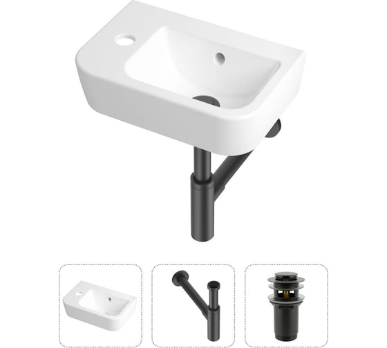 Изображение товара Мини раковина для туалета Lavinia Boho Oneв комплекте 3 в 1 21520738