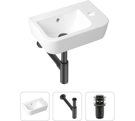 Изображение товара Мини раковина для туалета Lavinia Boho Oneв комплекте 3 в 1 21520780