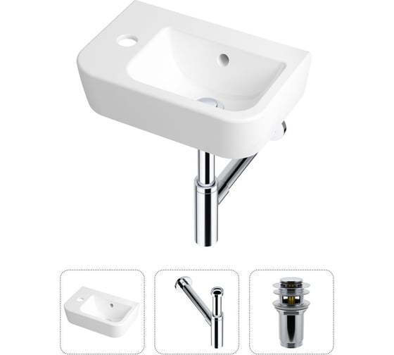 Изображение товара Мини раковина для туалета Lavinia Boho Oneв комплекте 3 в 1 21520736