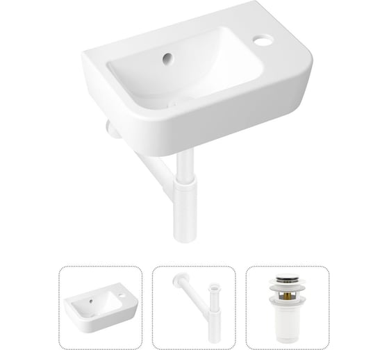 Изображение товара Мини раковина для туалета Lavinia Boho Oneв комплекте 3 в 1 21520786