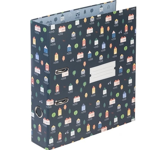 Изображение товара Папка-регистратор с арочным механизмом Hatber А4 мат.ламин. корешок 70мм запечат. форзац Sweet Home 20шт. 078920