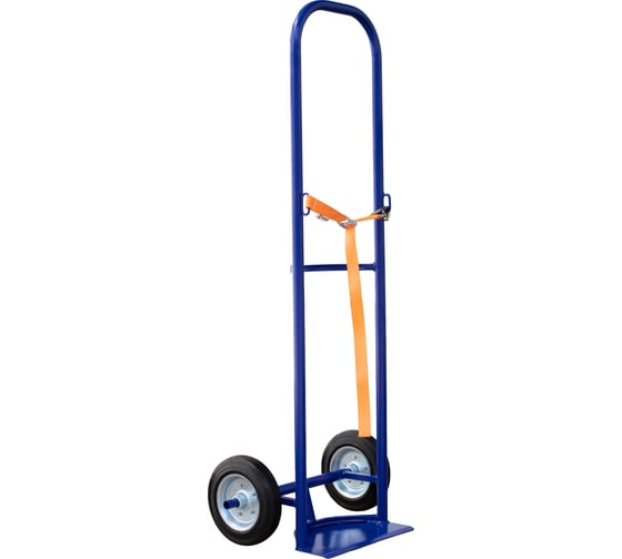 Изображение товара Тележка для пропанового баллона RUSKLAD ПР 1 с литыми колёсами и системой фиксации баллона ПР 1 литые ремень