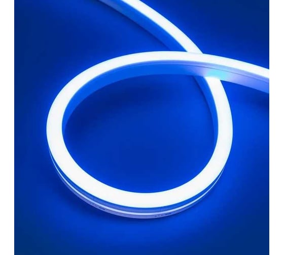 Изображение товара Герметичная лента Arlight MOONLIGHT-SIDE-A140-12x17mm 24V Blue, Вывод ка 5м 038799