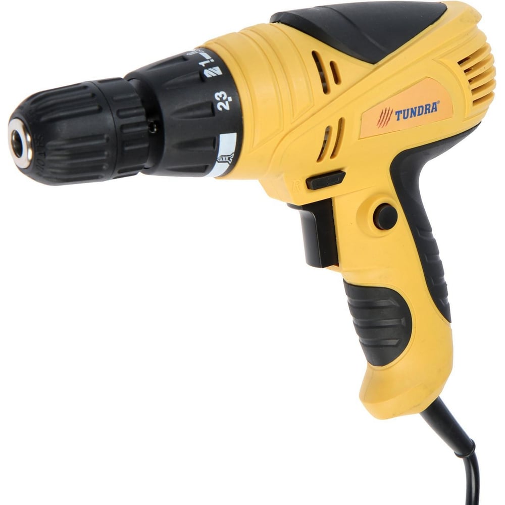 Изображение товара Сетевой шуруповерт ТУНДРА 400 Вт, 800 об/мин, модель 5437453