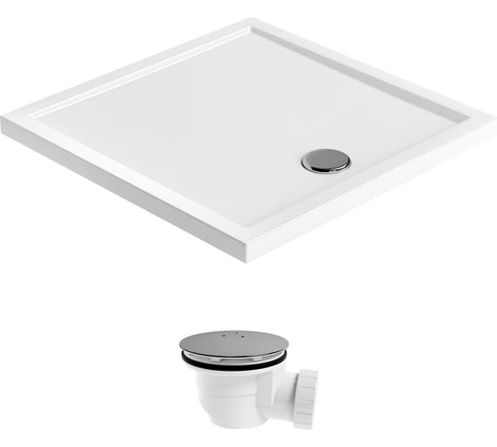 Изображение товара Поддон для душа Lavinia Boho One в наборе 2 в 1 3701490S