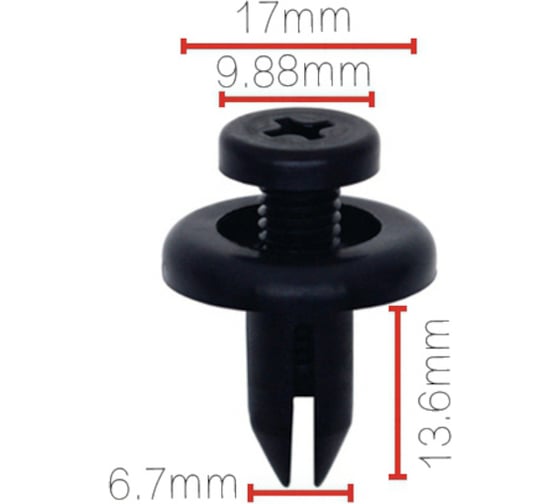 Изображение товара Клипса крепежная для а/м Honda, Kia 90684-sa5-0030 10 шт Nord-Yada 909169