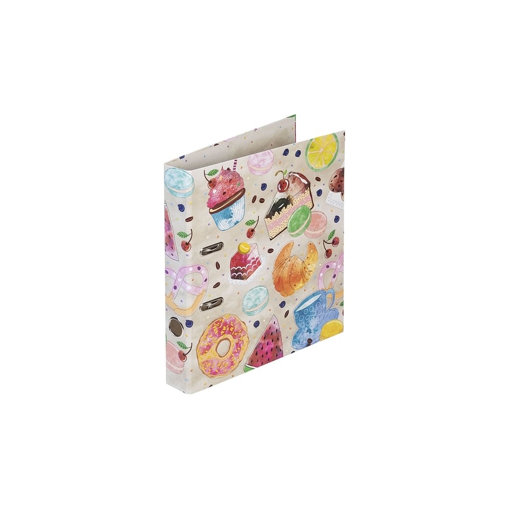 Изображение товара Папка-регистратор с арочным механизмом Hatber А4 мат.ламин. корешок 50мм запечат. форзац Sweets, 25шт. 079223