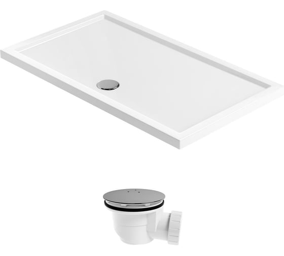 Изображение товара Поддон для душа Lavinia Boho One в наборе 2 в 1 3701914S