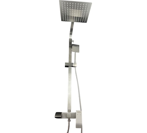 Изображение товара Душевая система 3 в 1: смеситель, тропический душ, душевая лейка из нержавеющей стали OUTE T40694