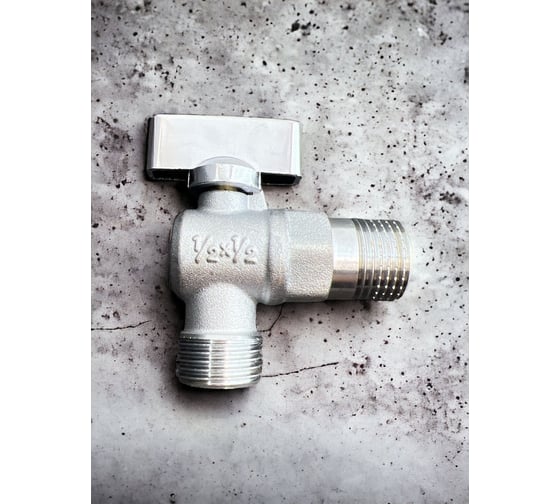 Изображение товара Шаровой кран шаровый GRIALE угловой 1/2" нр x 1/2" нр наружная-наружная резьба A151