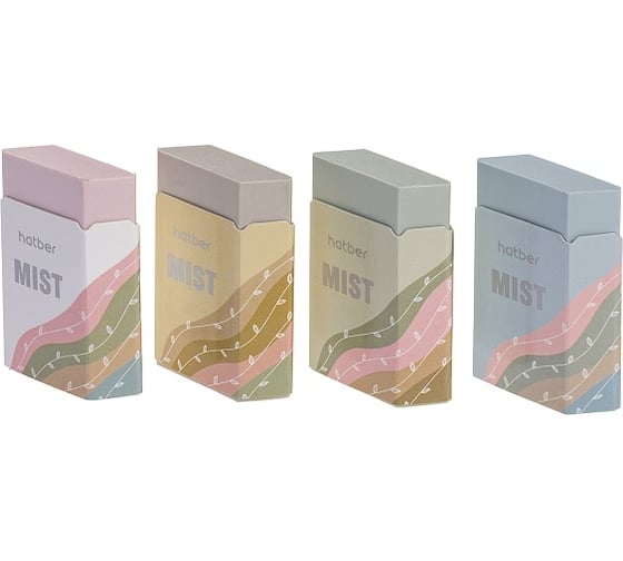 Изображение товара Ластик Hatber TPR, Mist, 24 шт. 082089