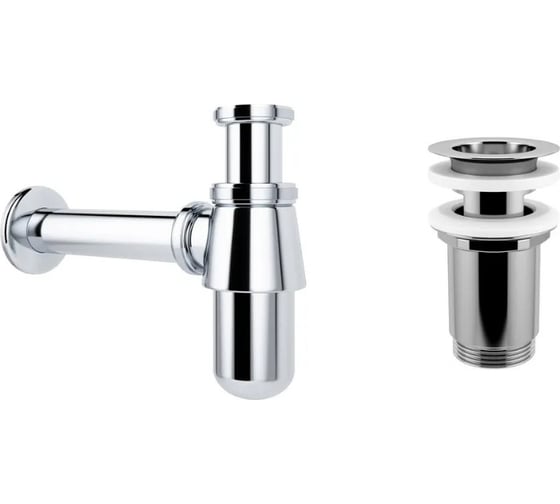 Изображение товара Сифон для раковины с выпуском Wellsee Drainage System 182103004