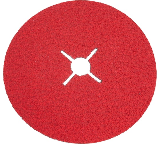 Изображение товара Фибровый шлифовальный круг CR5229 180x22 мм, керамика, P40, 25 шт Interflex 3024403801-25