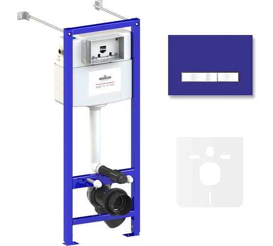 Изображение товара Инсталляция для унитаза Lavinia Boho Relfix комплект 4 в 1 77020027