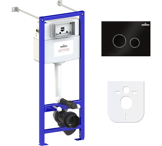 Изображение товара Инсталляция для унитаза Lavinia Boho Relfix комплект 4 в 1 77020024