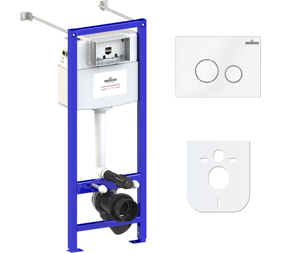 Изображение товара Инсталляция для унитаза Lavinia Boho Relfix комплект 4 в 1 77020023