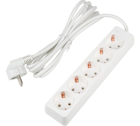 Изображение товара Удлинитель Uniel S-GCU5-3 WHITE UL-00010008