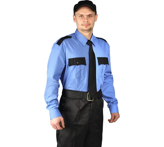 Изображение товара Мужская рубашка URSUS Охрана РУБ502-069; 45, 170-176