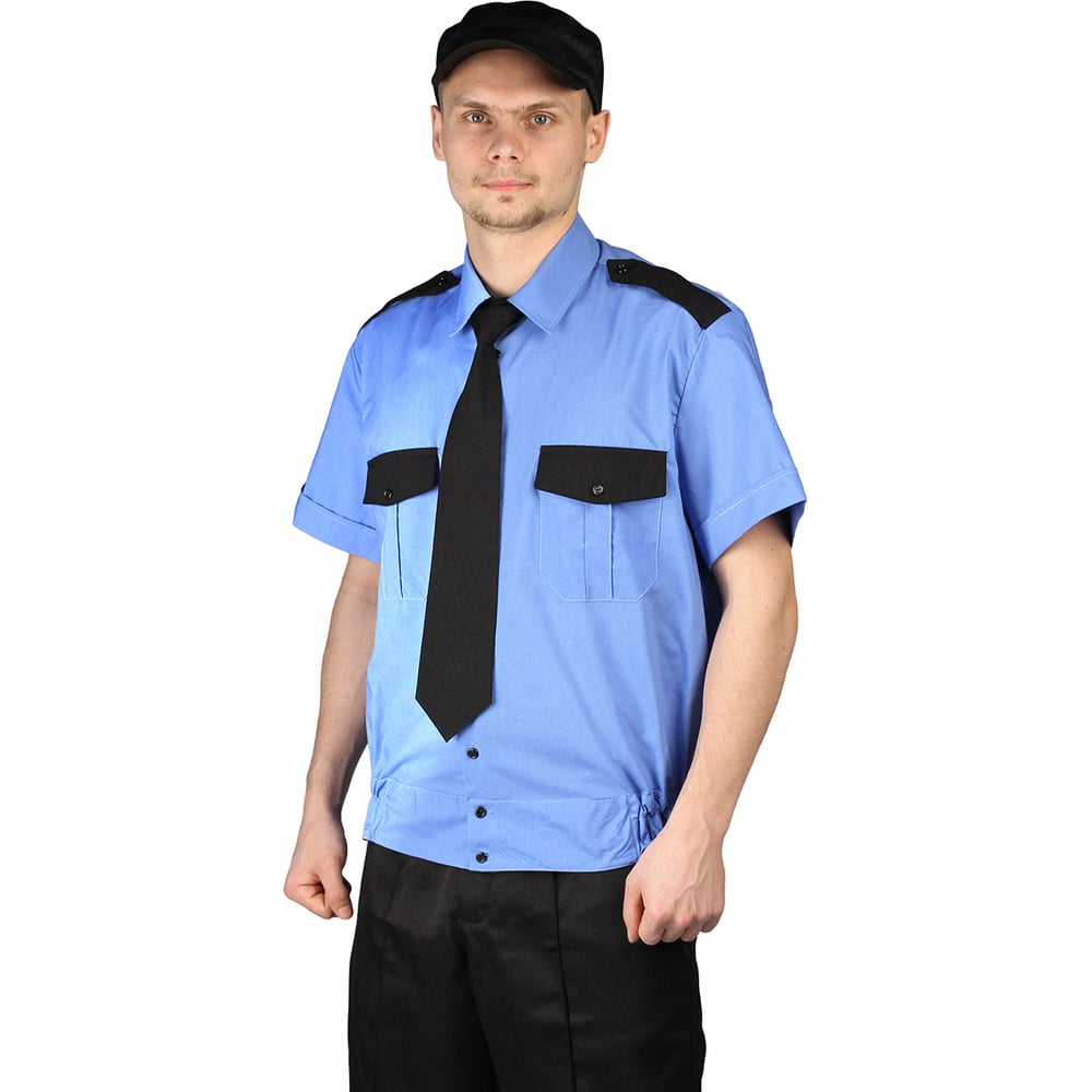 Изображение товара Мужская рубашка URSUS Охрана РУБ505-069; 43, 182-188