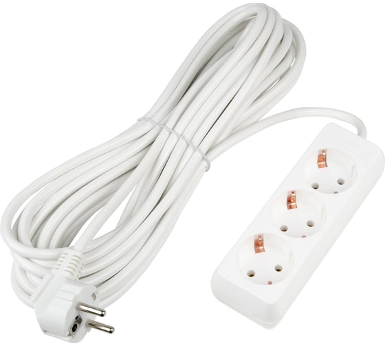 Изображение товара Удлинитель Uniel S-GCU3-10 WHITE UL-00010004