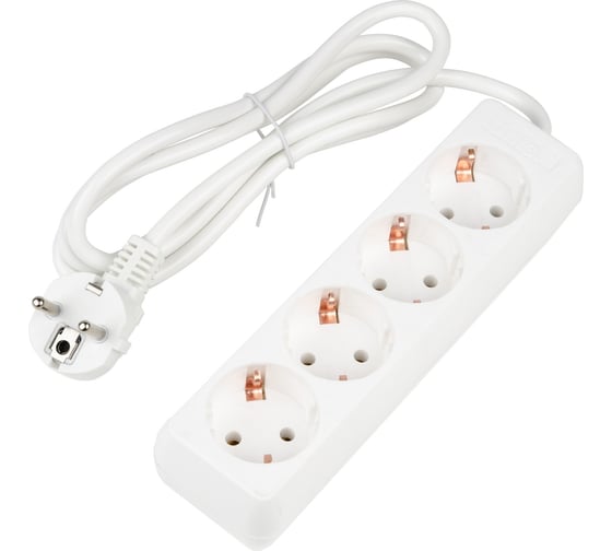 Изображение товара Удлинитель Uniel S-GCU4-1,5 WHITE UL-00010005