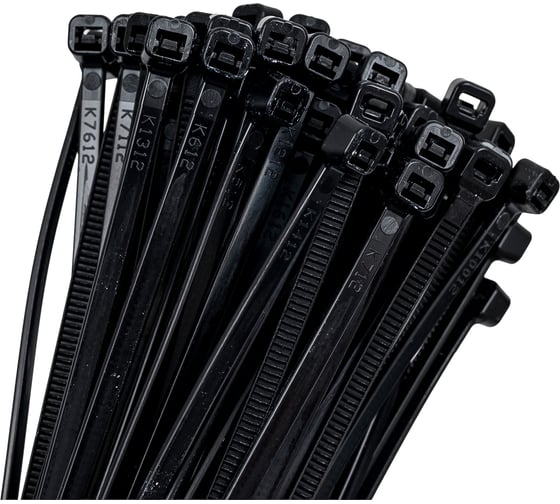 Изображение товара Кабельная стяжка Klemsan YKB 150 3.6x150, черный, 1000 шт 0.0.0.5.33150S