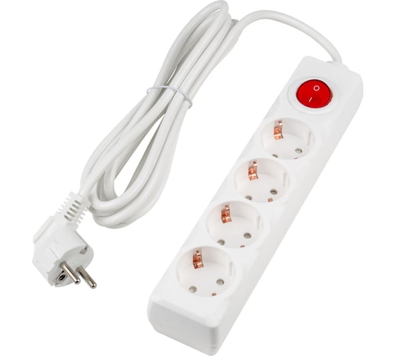 Изображение товара Удлинитель Uniel S-GCU4-3B WHITE UL-00010022