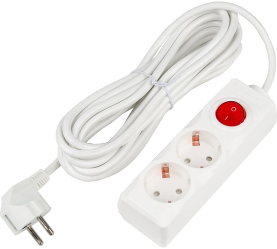 Изображение товара Удлинитель Uniel S-GCU2-5B WHITE UL-00010012