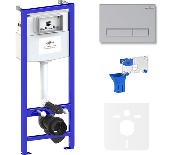 Изображение товара Инсталляция для унитаза Lavinia Boho Relfix комплект 5 в 1 77010032