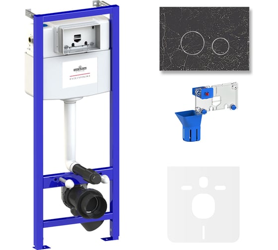 Изображение товара Инсталляция для унитаза Lavinia Boho Relfix комплект 5 в 1 77010056