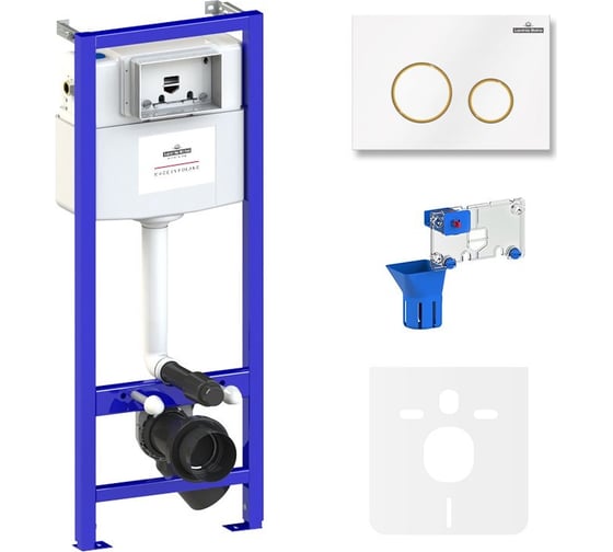 Изображение товара Инсталляция для унитаза Lavinia Boho Relfix комплект 5 в 1 77010054