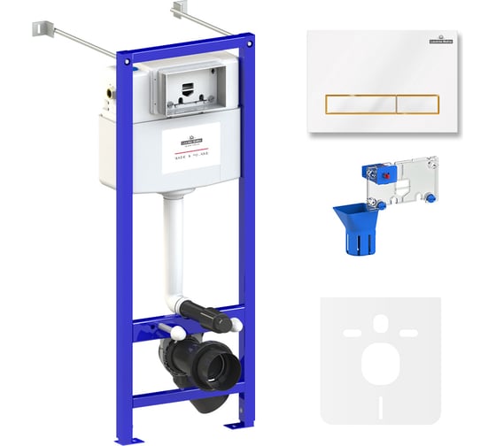 Изображение товара Инсталляция для унитаза Lavinia Boho Relfix комплект 5 в 1 77020064