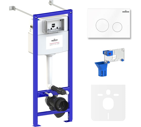 Изображение товара Инсталляция для унитаза Lavinia Boho Relfix комплект 5 в 1 77020046