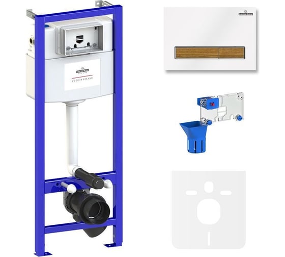 Изображение товара Инсталляция для унитаза Lavinia Boho Relfix комплект 5 в 1 77010047