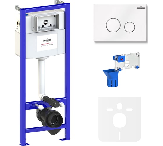 Изображение товара Инсталляция для унитаза Lavinia Boho Relfix комплект 5 в 1 77010040