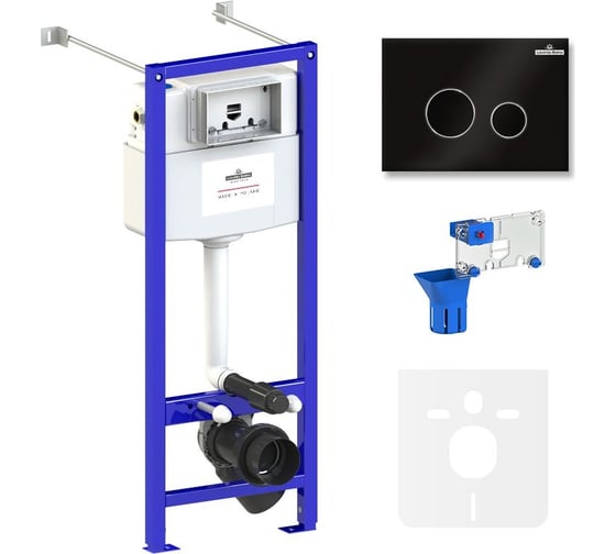 Изображение товара Инсталляция для унитаза Lavinia Boho Relfix комплект 5 в 1 77020053