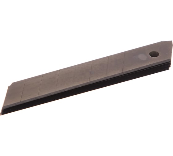 Изображение товара Лезвия сегментированные (10 шт; 18 мм) для технических ножей KRAFT KT 700906