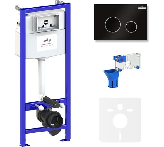 Изображение товара Инсталляция для унитаза Lavinia Boho Relfix комплект 5 в 1 77010037