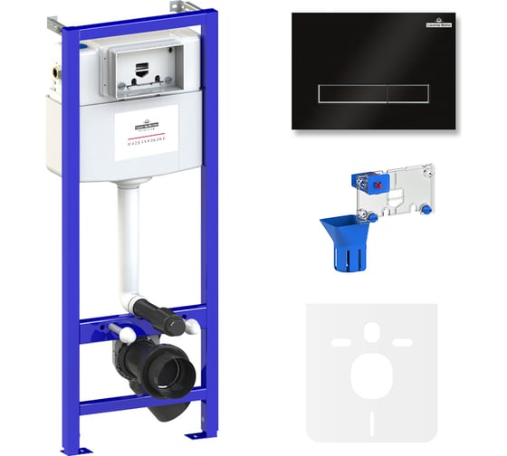 Изображение товара Инсталляция для унитаза Lavinia Boho Relfix комплект 5 в 1 77010039