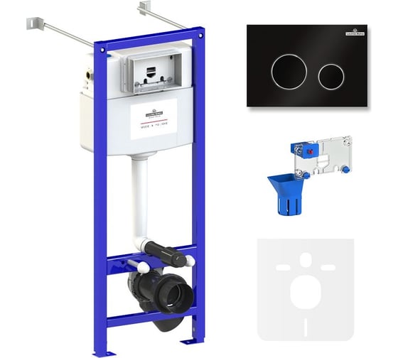 Изображение товара Инсталляция для унитаза Lavinia Boho Relfix комплект 5 в 1 77020049