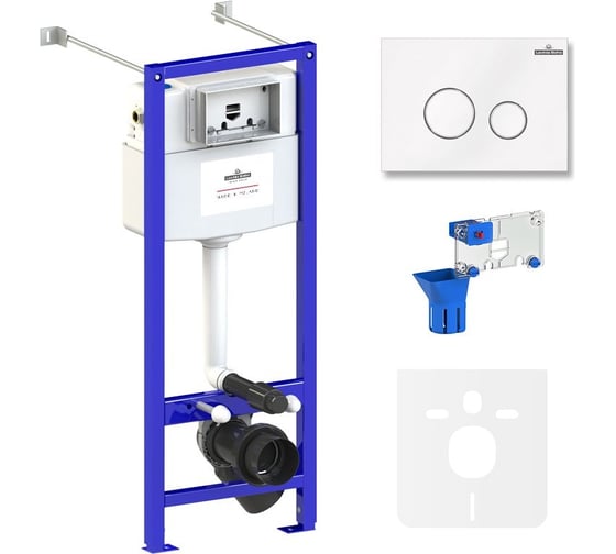 Изображение товара Инсталляция для унитаза Lavinia Boho Relfix комплект 5 в 1 77020052