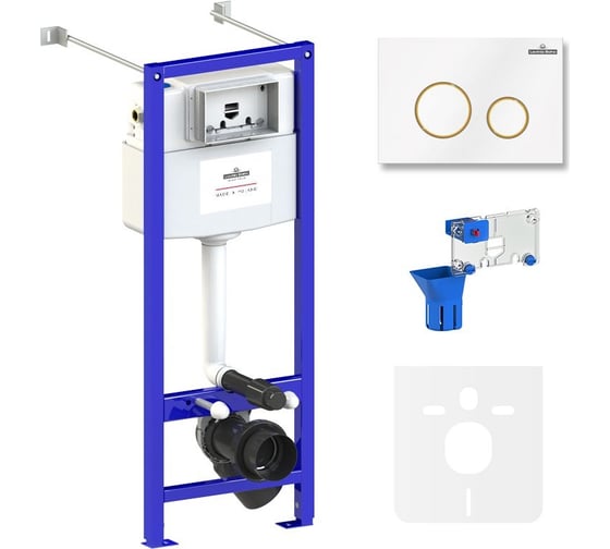 Изображение товара Инсталляция для унитаза Lavinia Boho Relfix комплект 5 в 1 77020066