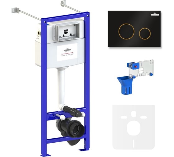 Изображение товара Инсталляция для унитаза Lavinia Boho Relfix комплект 5 в 1 77020065